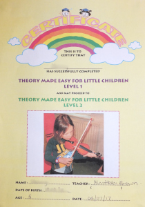 Music theory book 1