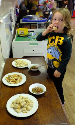 eating food from chile