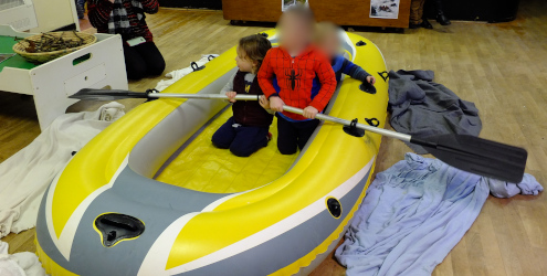 white water rafting
