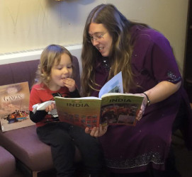 reading about India