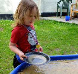 panning for sapphires