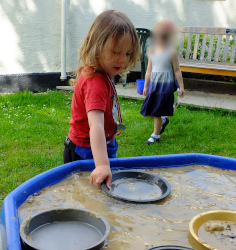 panning for sapphires