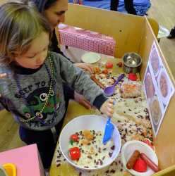 gumbo sensory play