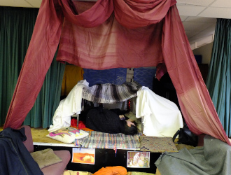 Bedouin camp