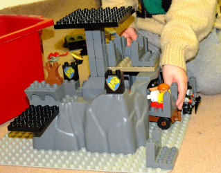building Duplo castles