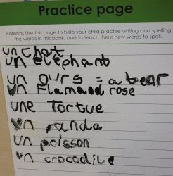 learning French animal names
