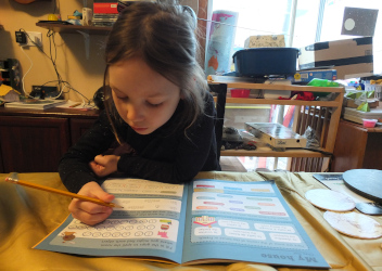 learning French at home