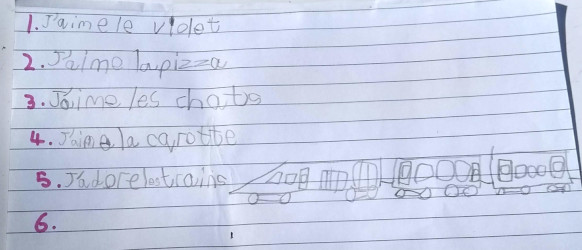 learning French in the park