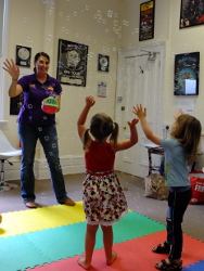 bubbles at Spanishtastic