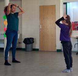 head, shoulders, knees and toes