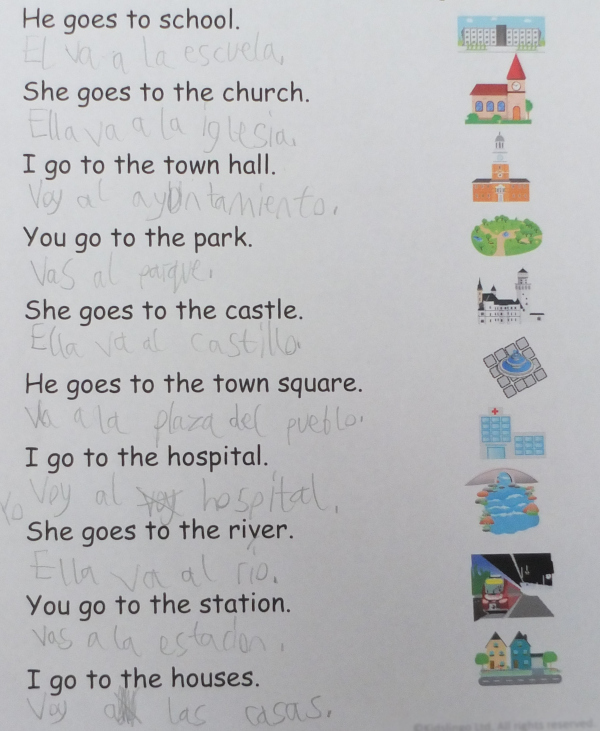 homework about landmarks