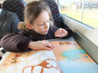 Completing an AE Sticker Book