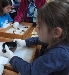 handling 2500 year old pots