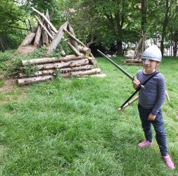 charcoal making
