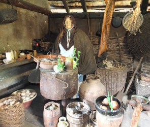food in the kitchens