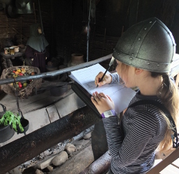 food in the kitchens