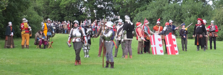 Yorkists assemble with captured Henry