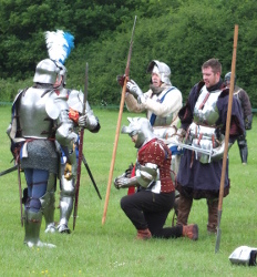 leaving the field