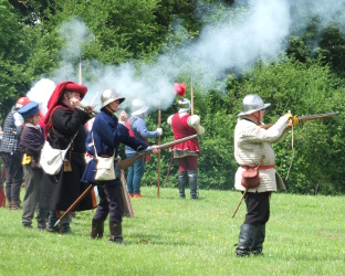 2nd battle of st albans guns
