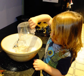 making dinosaur eggs