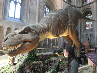 T-Rex Exhibition at Ely Cathedral