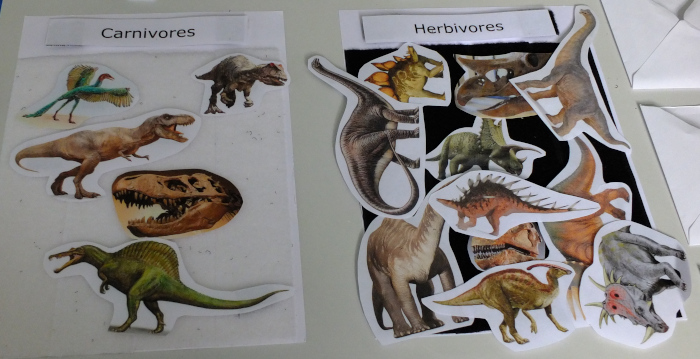 sorting herbivores and carnivores