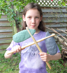 Making Neolithic Polished Axes