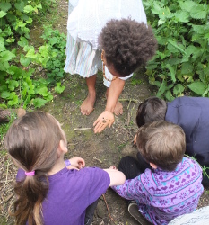 making clay pots