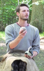 flint knapping demo