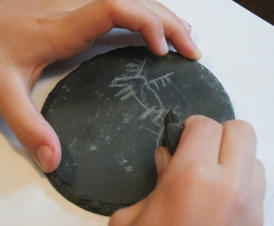 Paleolithic: Etching