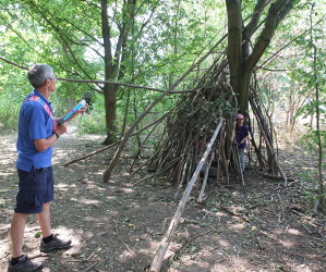 Stoneage workshop at Ferry Meadows