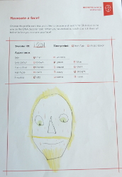 work sheets based on genetic characteristics of iron age skeleton