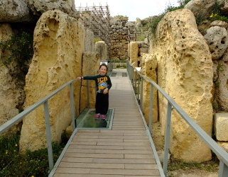 entrance to the temple