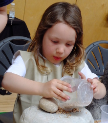 grinding grain