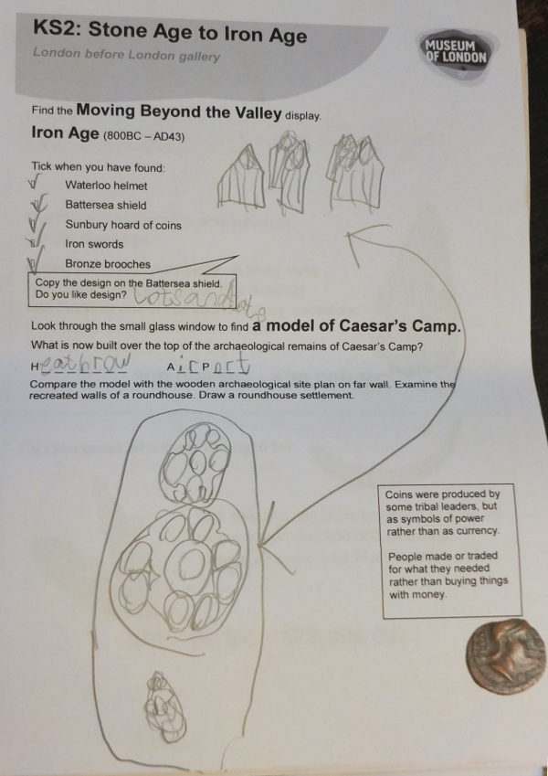 iron age worksheet