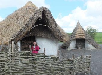 replica neolithic village