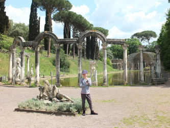 Visiting Villa Adriana