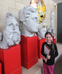 exploring the statues for clues about the Romans