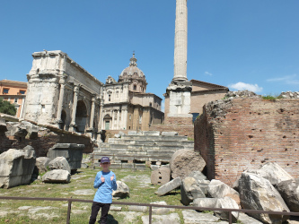 Visiting the Roman Forum