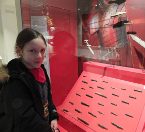 arrowheads at the museum