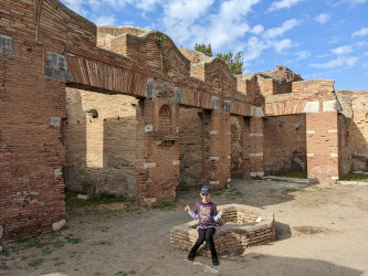 Visiting Ostia Antica