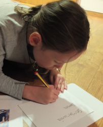 looking at inscriptions