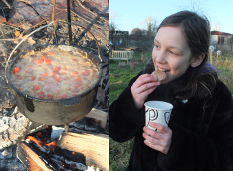 Cooking Roman Army Rations