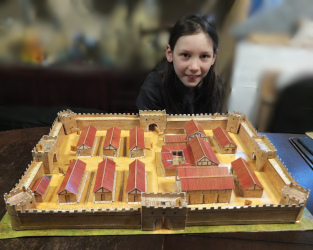 Making a Roman Fort