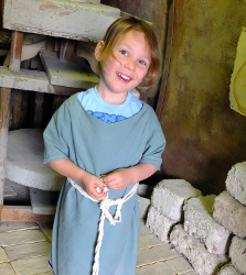 Viewing Roman Pottery Kiln (Burwell Museum)