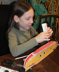 Making a model Quinquereme