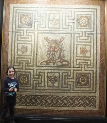 looking at the mosaics