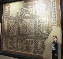 looking at the mosaics