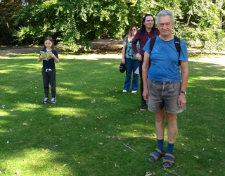 Drilling the troops (Anglesey Abbey)