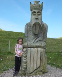 Uig Sands and Chessmen at the Lewis Museum
